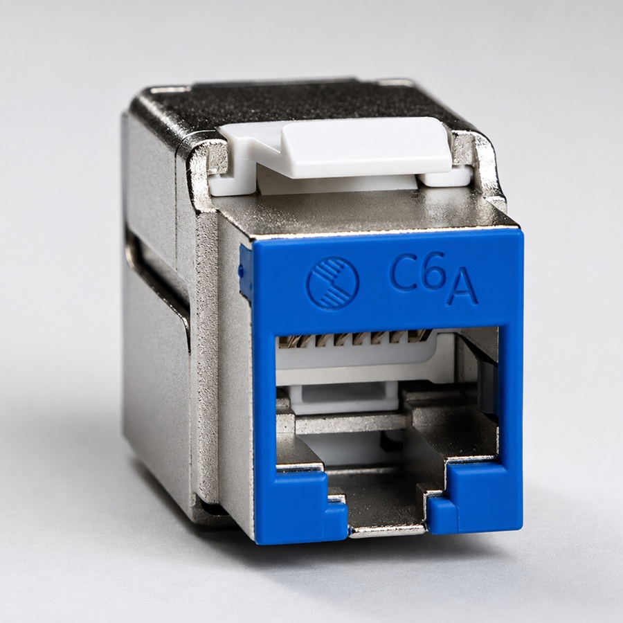 TAPA PROTECTORA AZUL P/JACK CAT6A MODULAR 111090004