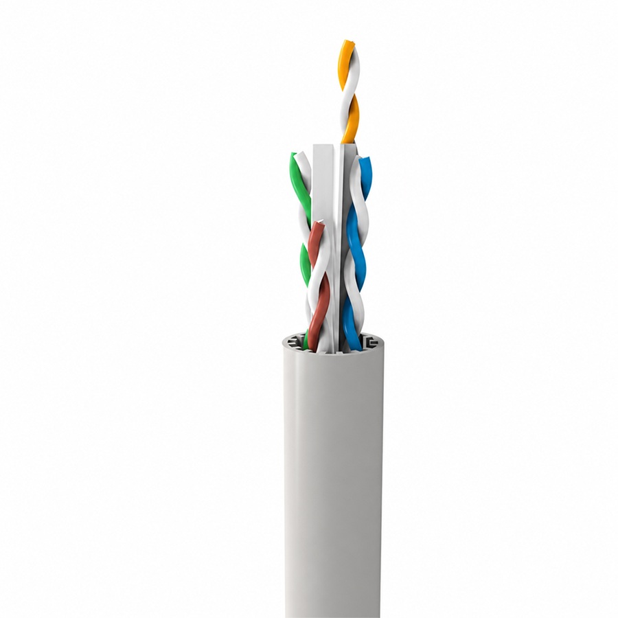 CABLE U/UTP CAT6 LSZH-1 4 PARES 24AWG (305MT) INTERIORES GRIS 212021111