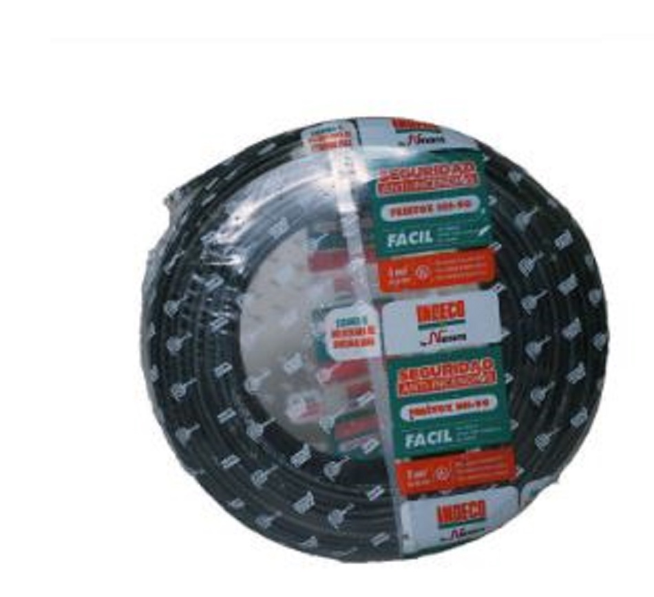 CONDUCTOR ELECTRICO 750V LIBRE HALOGENO 6MM2 NEGRO FREETOX-PC NH90