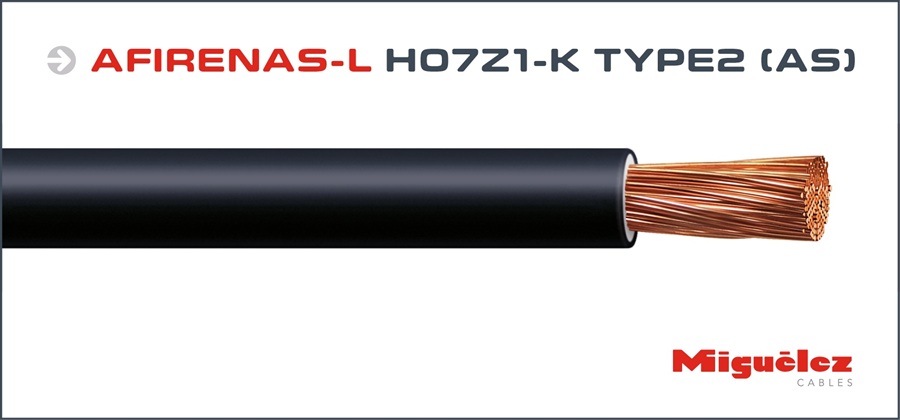 CONDUCTOR ELECTRICO 750V LIBRE HALOGENO 25MM2 NEGRO AFIRENAS L H07Z1-K