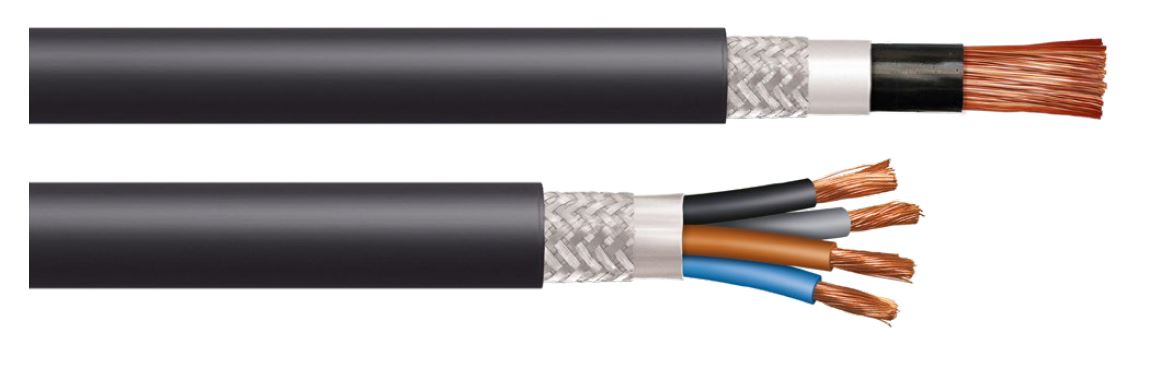 CABLE CONTROL 1KV LIBRE HALOGENO APANTALLADO7G1.5MM2 NEGRO AFIRENAS SHIELD RC4Z1-K