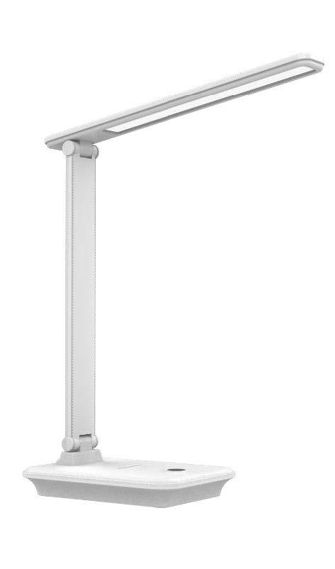 LAMPARA DE ESCRITORIO ATENUABLE 3W 5V 2700-6500K  BLANCO CAB.USB DESKLUM