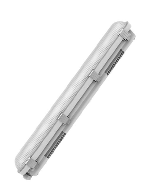 LUMINARIA HERMETICA LED 36W 100-277V 6500K IP65 L1200MM DAMP-PROOF PFM SENSOR