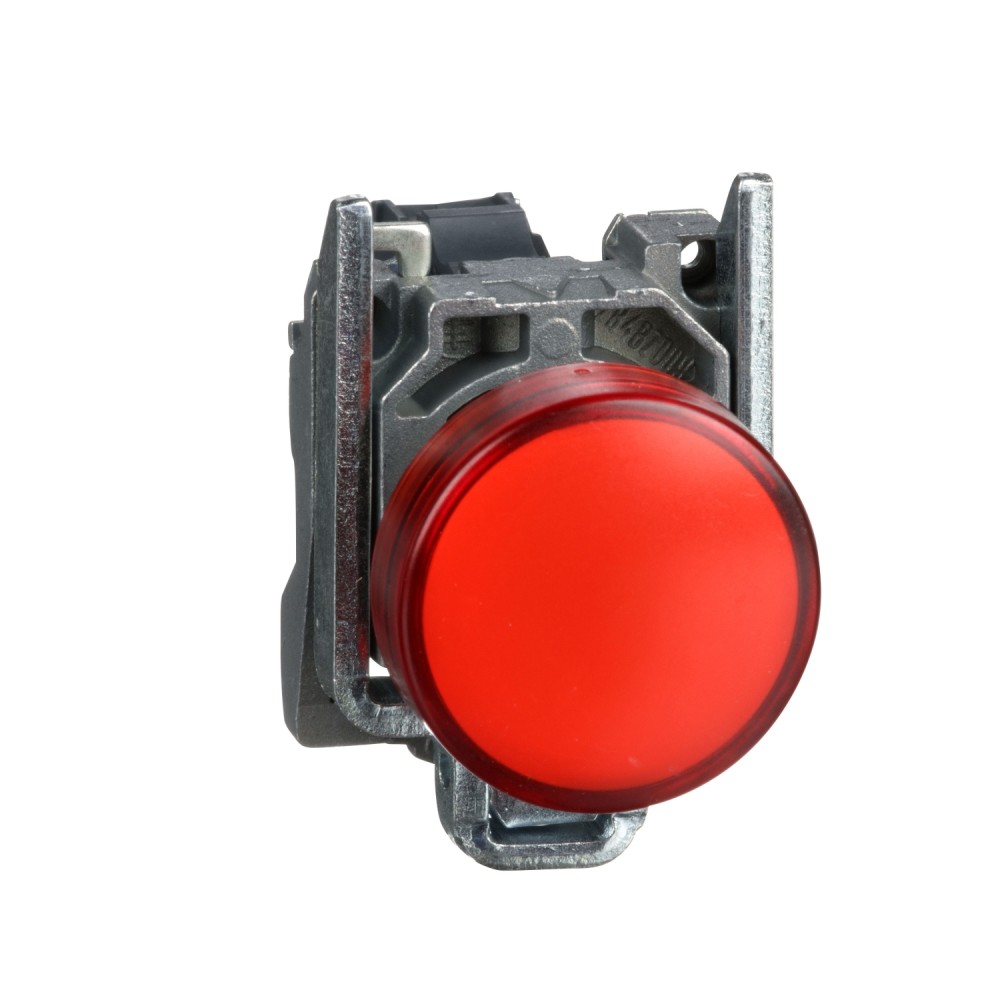 PULSADOR RASANTE METAL ROJO 22MM 1NC HARMONY XB4BA42