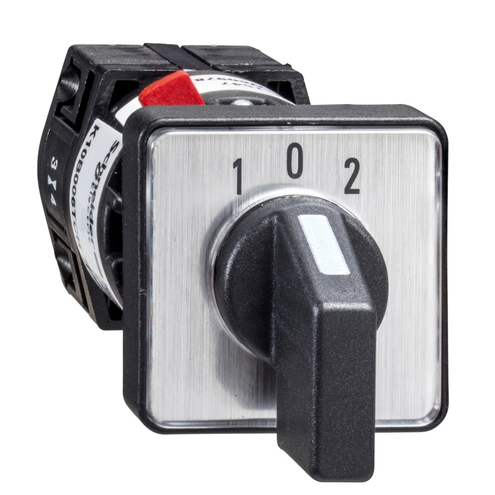 CONMUTADOR LEVAS (1-0-2) 1P 30Â° 10A HARMONY K10B006TCH