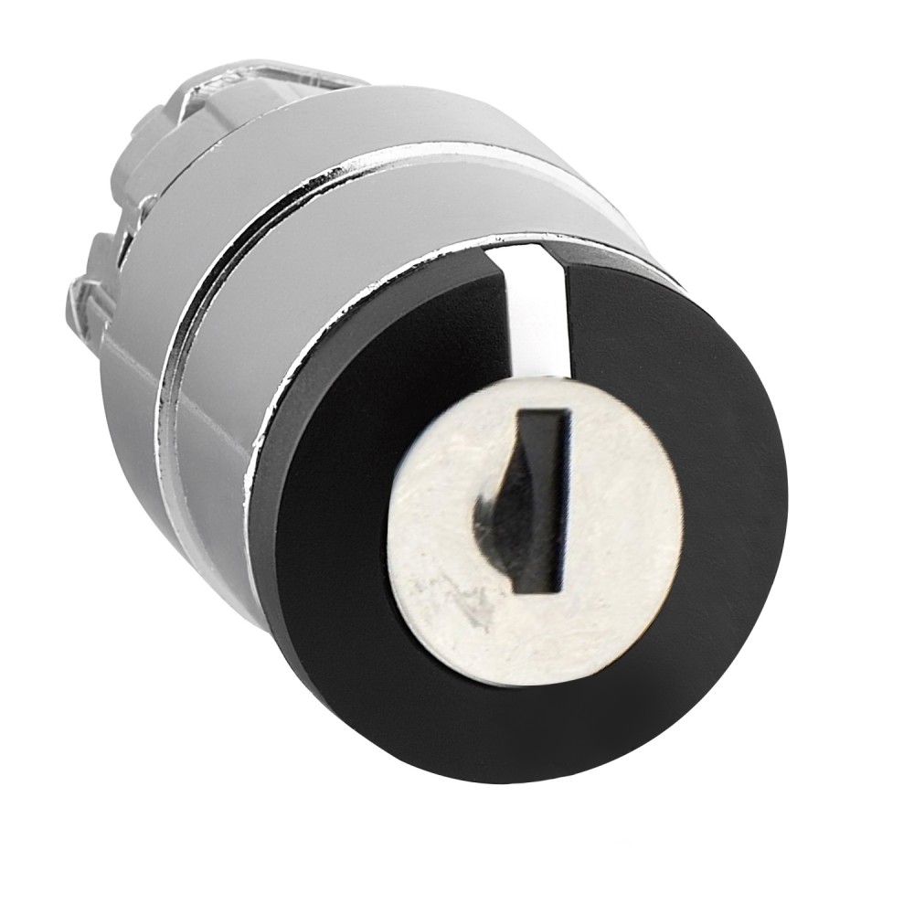 CABEZA SELECTOR LLAVE 455 3 POSIC NEGRO HARMONY ZB4BG3