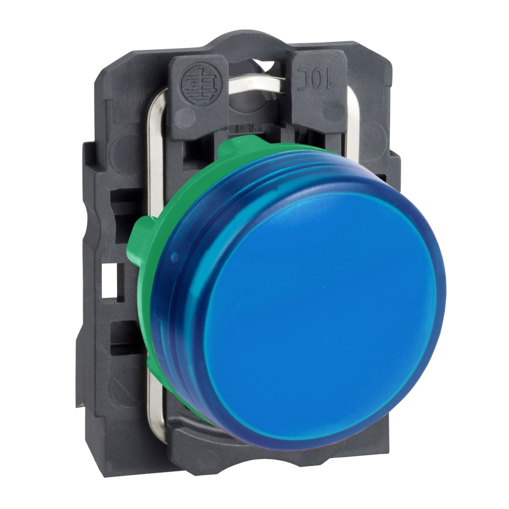 LUZ PILOTO PLAST AZUL 22MM 24VAC LED HARMONY XB5AVB6