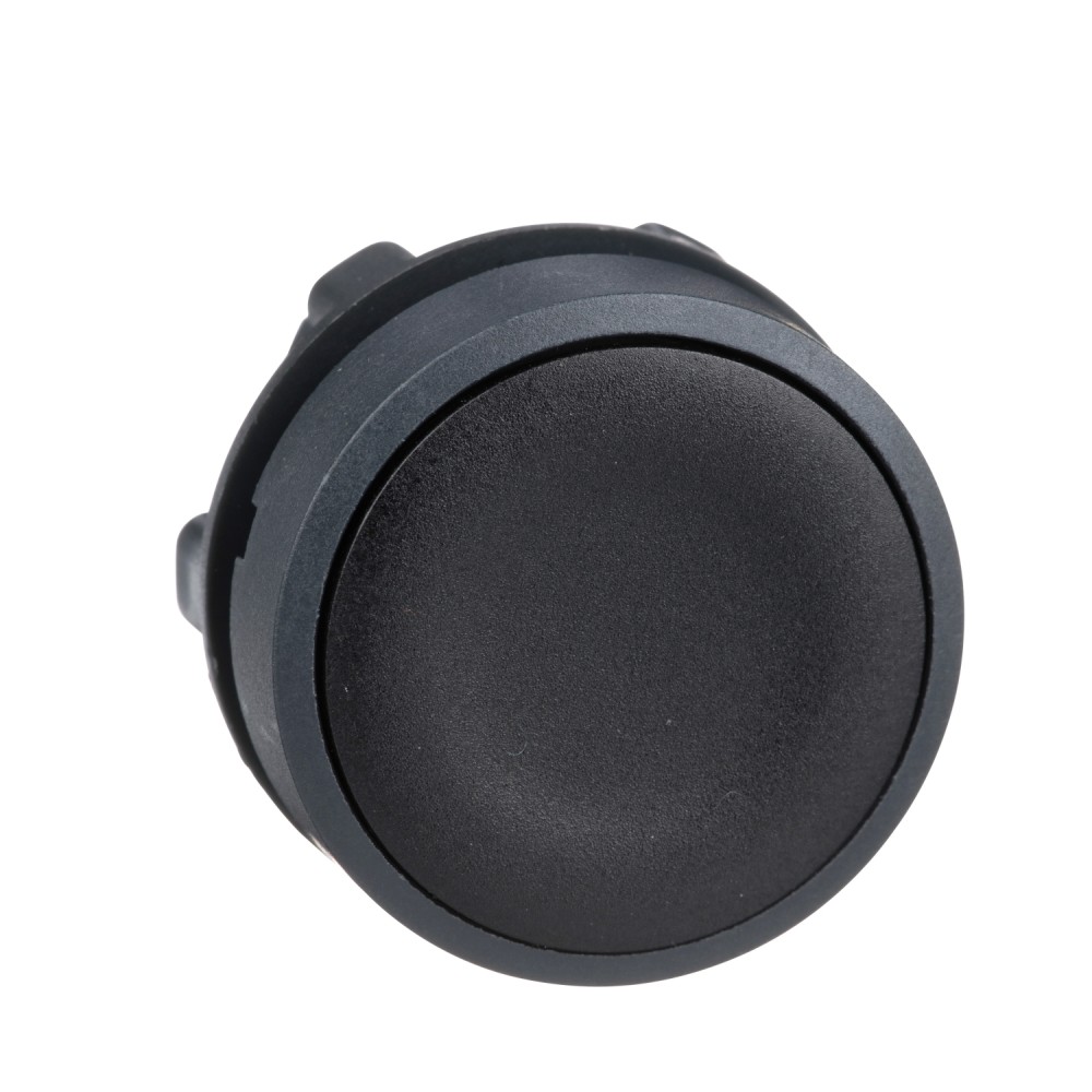 CABEZA PULSADOR RASANTE NEGRO 22MM HARMONY ZB5AA2