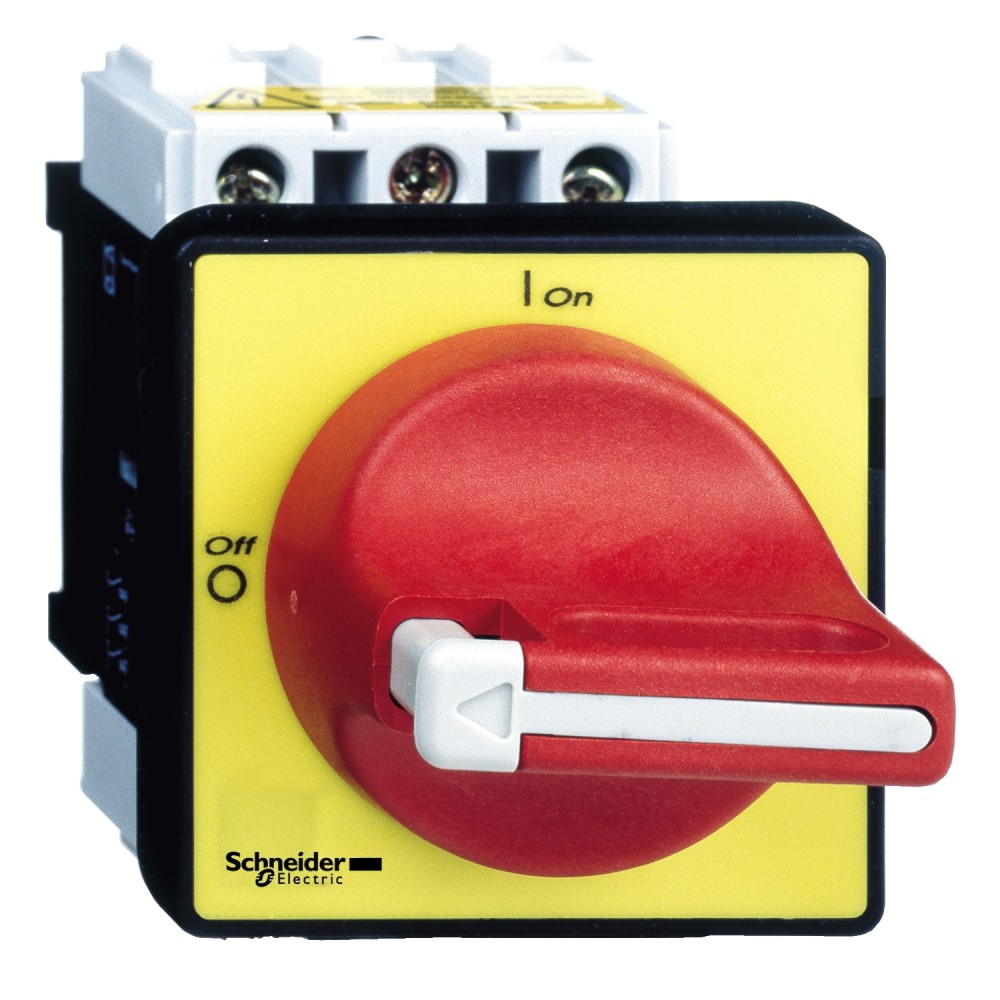 INTERRUP SECCIONADOR PARADA EMERG ROTATIVO 3P 32A 690VAC 3NA 0-1 TESYS VCF1