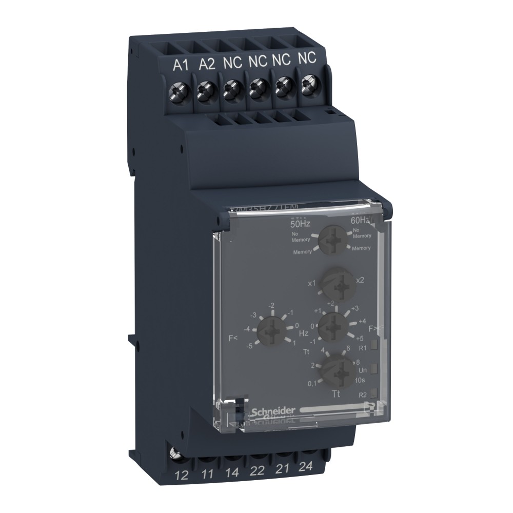 RELE DE FRECUENCIA 40-60HZ 120-277 VAC 0.1-10S RM35HZ21FM