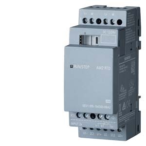 LOGO! AM2 RTD MOD. AMPLIA. AL: DC 12/24V, 2EA, /C PT100/1000 PARA LOGO!8 6ED1055-1MD00-0BA2