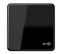 TECLA SIMPLE NEGRO C/SIMBOLO SERIE CD CD590TSW