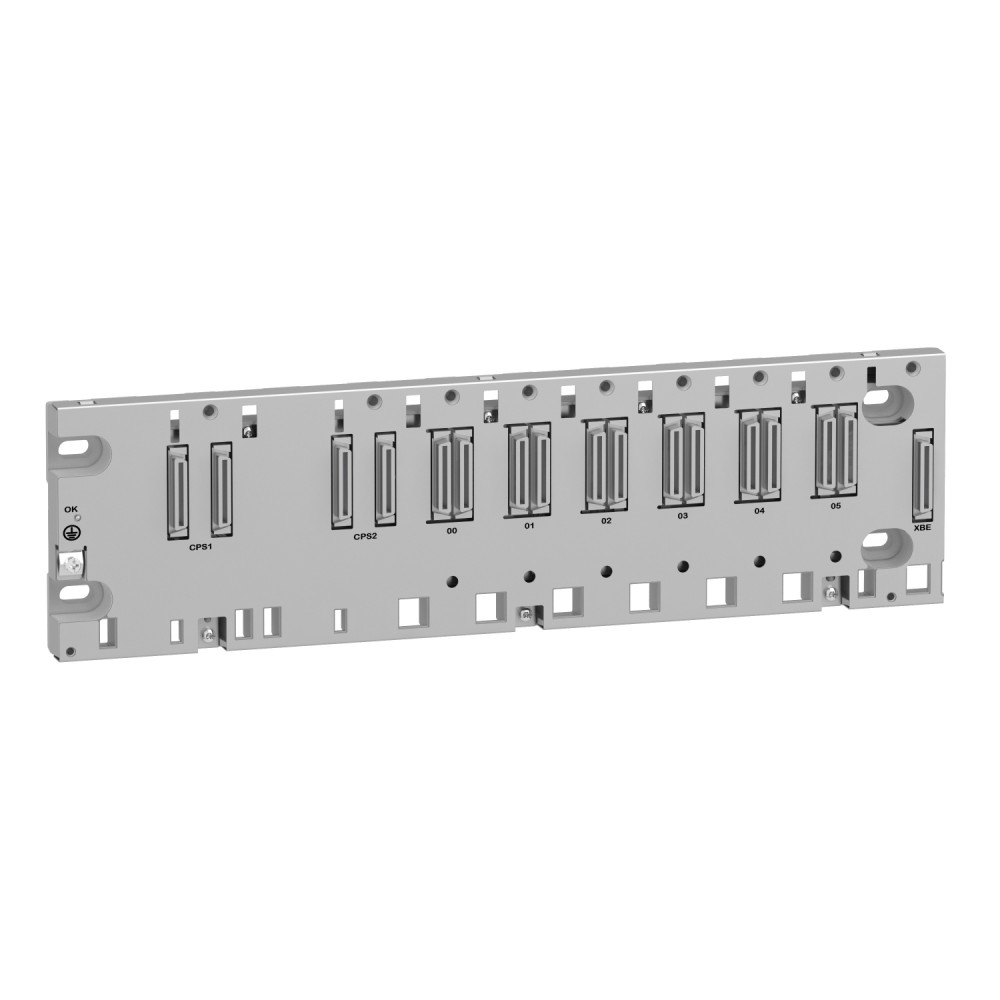 RACK 6 SLOTS + ETHERNET P/PLC MODICON X80 BMEXBP0602