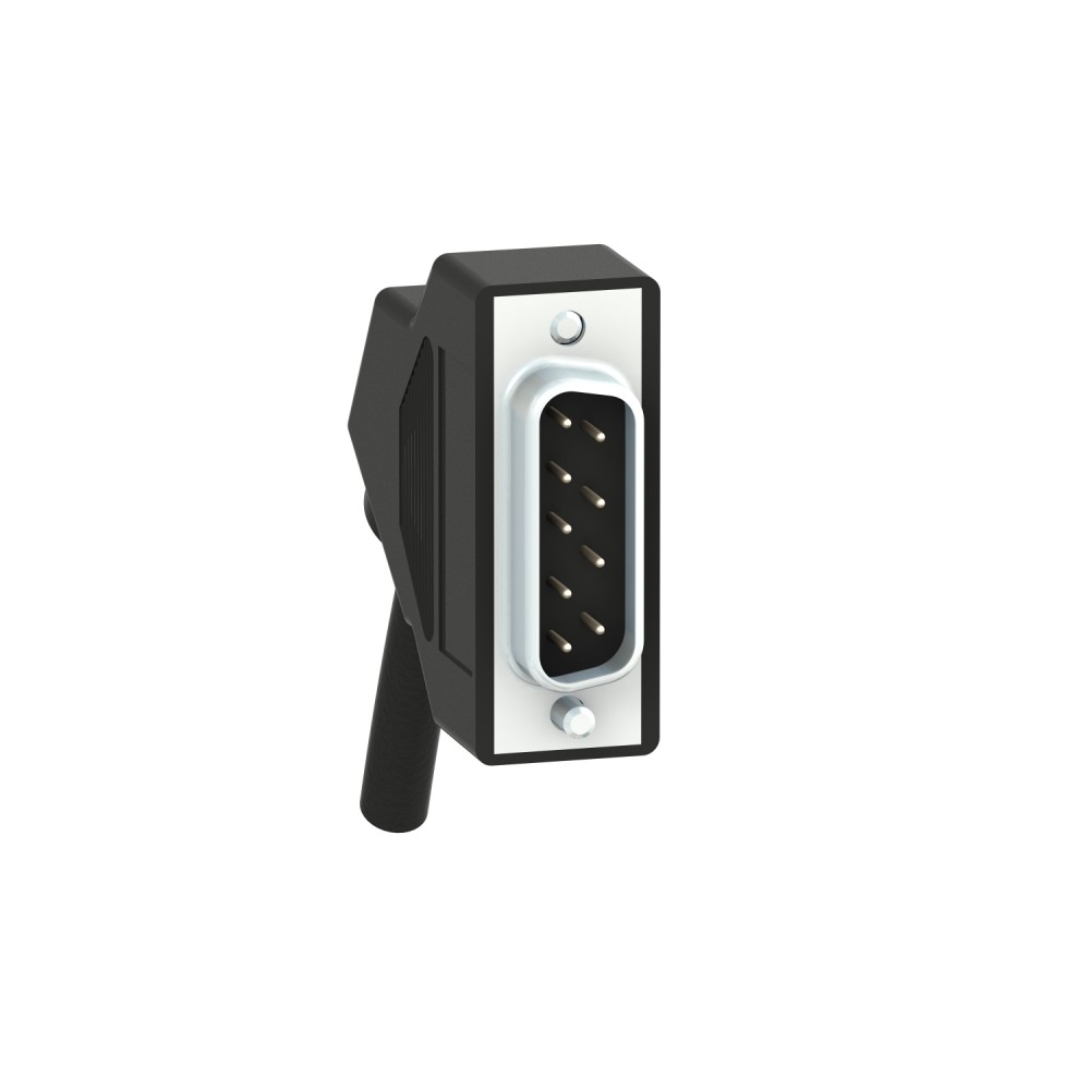 CABLE CONEXION P/RACK C/CONECTOR SUB-D9 0.8MTS NEGRO MODICON M340 BMXXBC008K