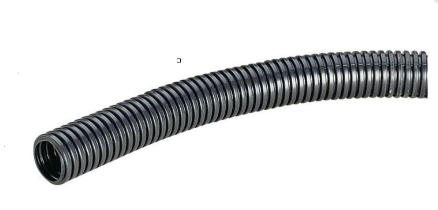TUBERIA FLEXIBLE POLIAMIDA NEGRO 1" (25/20MM) LIBRE HALOGENO SFP 666414