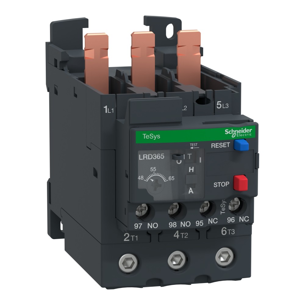 RELE SOBRECARGA TERMICO 48-65A 1NA+1NC TESYS LRD365