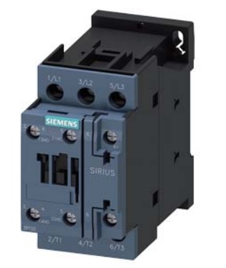 CONTACTOR POTENCIA MAGNETICO 3P 25A AC3 110VAC S0 1NA+1NC SIRIUS 3RT20261AG20