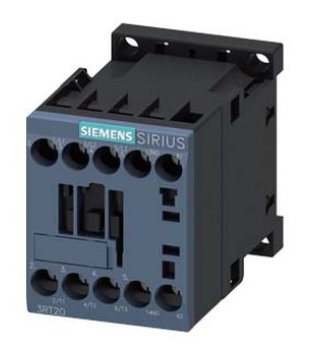 CONTACTOR POTENCIA MAGNETICO 3P 9A AC3 110VAC S00 1NA SIRIUS 3RT20161AF01