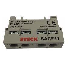 BLOCK CONTACTO AUXILIAR FRONTAL 1NA+1NC  P/GUARDAMOTOR SACF11
