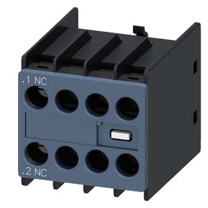 BLOCK CONTACTO AUXILIAR FRONTAL 1NC P/ S00-S3 3RH29111HA01