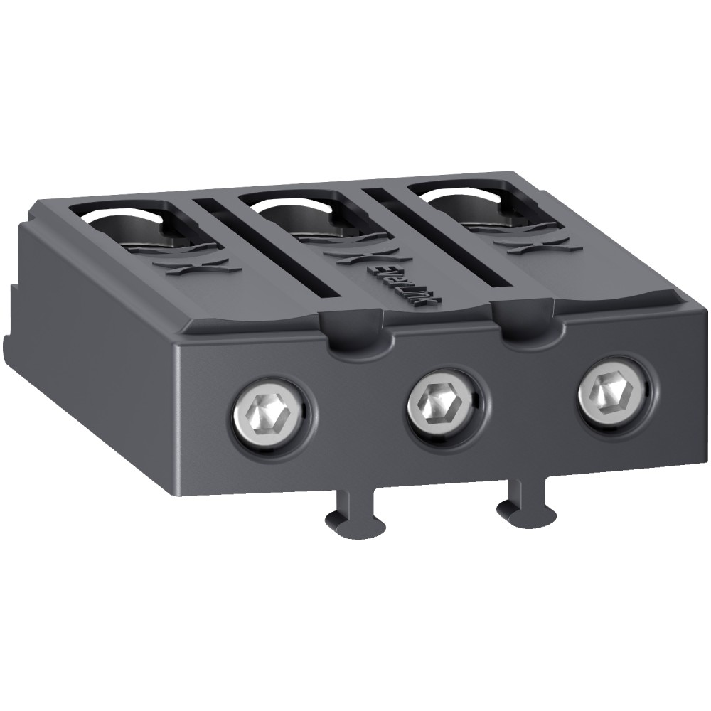 BLOQUE CONEXION 3P P/MONTAJE SEPARADO RELE Y CONTACTOR EVERLINK LAD96560