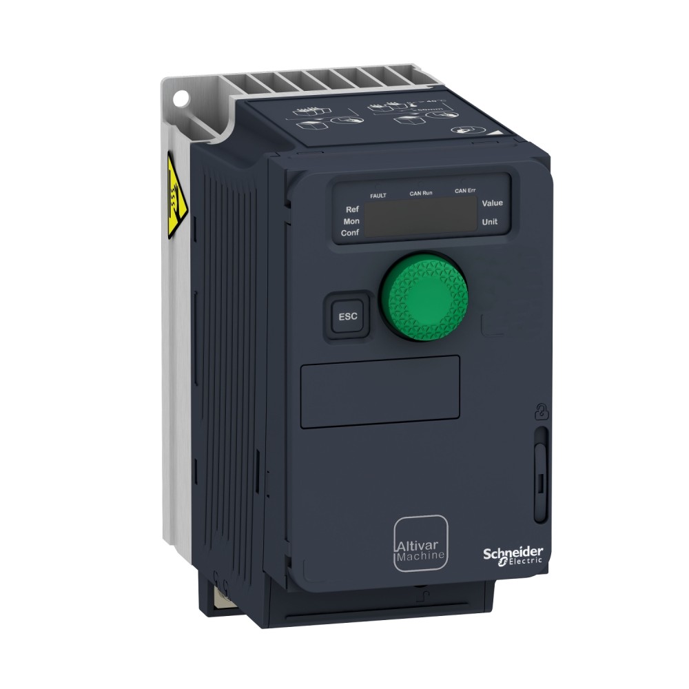 VARIADOR MONOFASICO 0.5HP/0.37KW 200-240VAC 3.3A IP20 ALTIVAR ATV320U04M2C