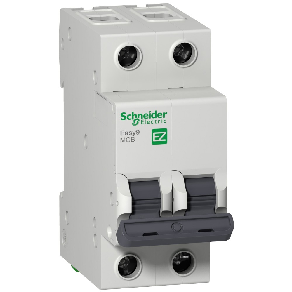 INTERRUPTOR AUT TERMOMAG P/RIEL 2P 63A 230/400VAC 10/6KA EASY9 EZ9F56263