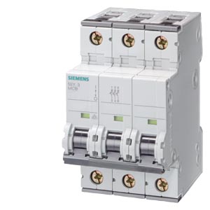 INTERRUPTOR AUT TERMOMAG P/RIEL 3P 16A 220/440VAC 10/6KA 5SY63167