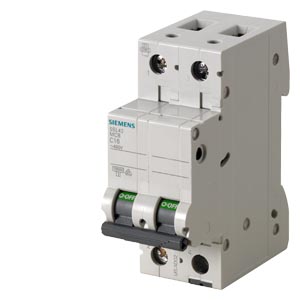 INTERRUPTOR AUT TERMOMAG P/RIEL 2P 40A 220/400VAC 20/10KA  5SL42407RC