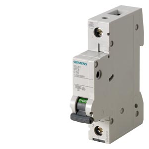 INTERRUPTOR AUT TERMOMAG P/RIEL 1P 20A 220-240VAC 10/6KA 5SL6120-7MB