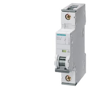 INTERRUPTOR AUT TERMOMAG P/RIEL 1P 16A 230/400V 10/6KA 5SY41167