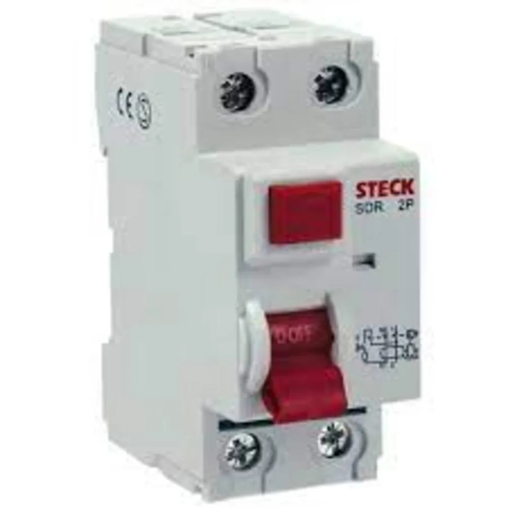 INTERRUPTOR DIFERENCIAL 2P 63A 400VAC 30MA TIPO AC SDR26330