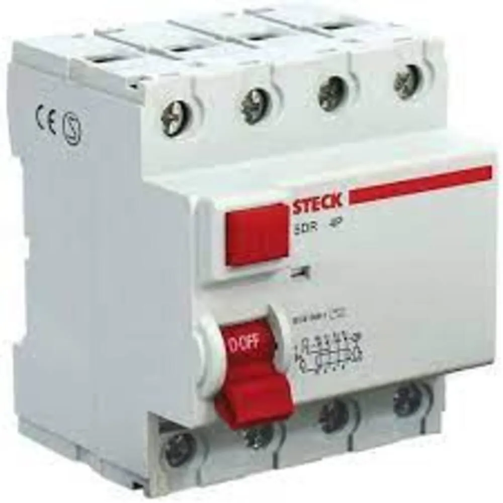 INTERRUPTOR DIFERENCIAL 4P 25A 400VAC 30MA TIPO AC SDR42530