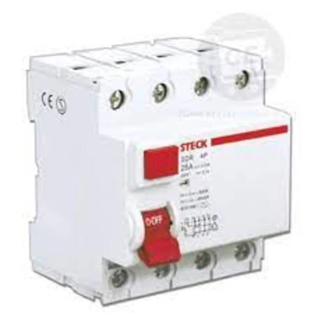 INTERRUPTOR DIFERENCIAL 4P 40A 400VAC 30MA TIPO AC SDR44030