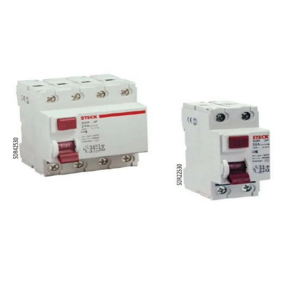 INTERRUPTOR DIFERENCIAL 4P 80A 400VAC 30MA TIPO AC SDR480003