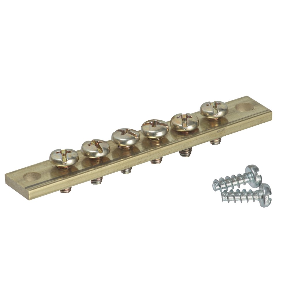 BARRA CONEXION NEUTRO/TIERRA P/TABLERO 63 A 8 MOD EASY9 EZ9E33B06