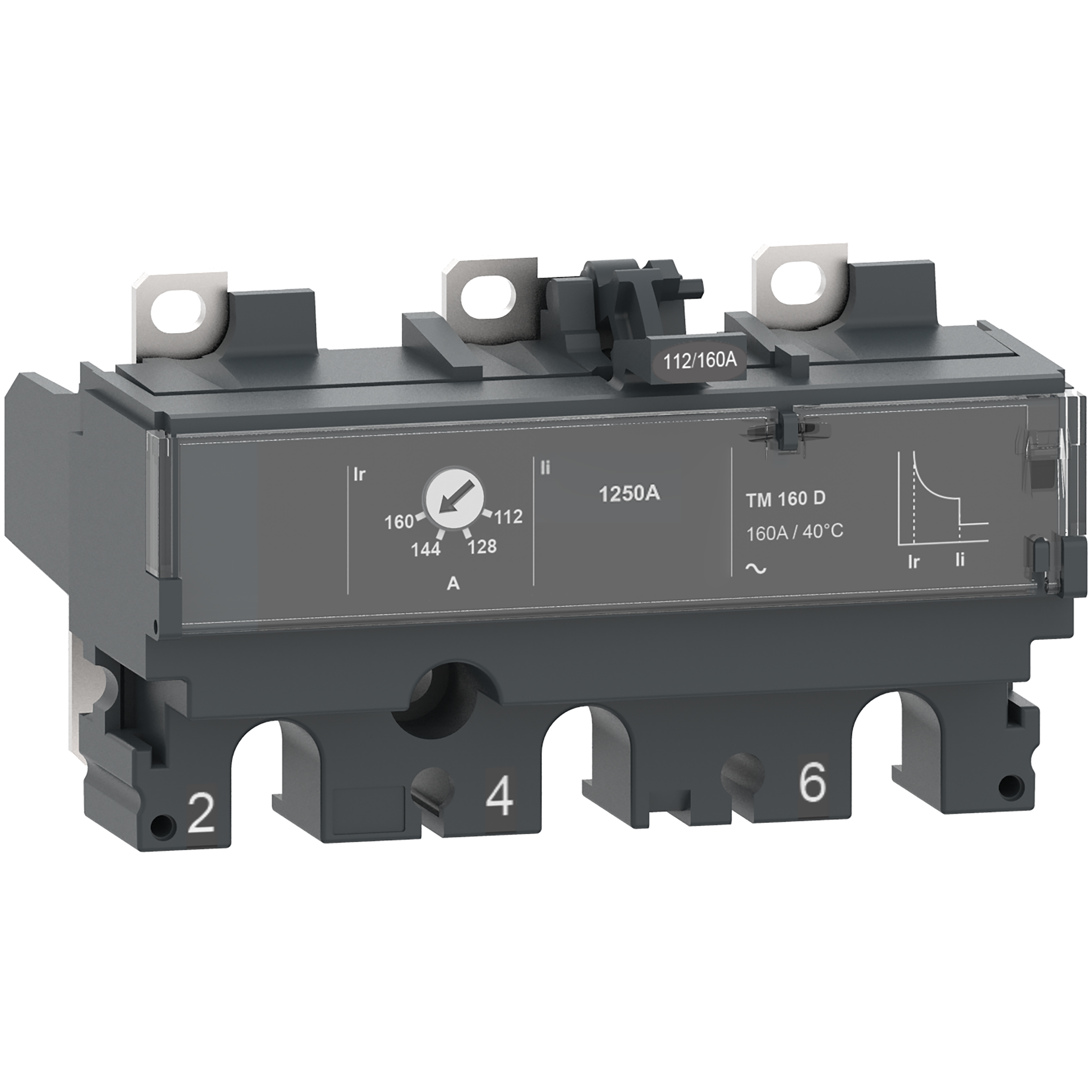 UNIDAD CONTROL TM-D 3F 3R 80A 690VAC NSX100-250 C103TM080 (REEMPLAZA LV429031)