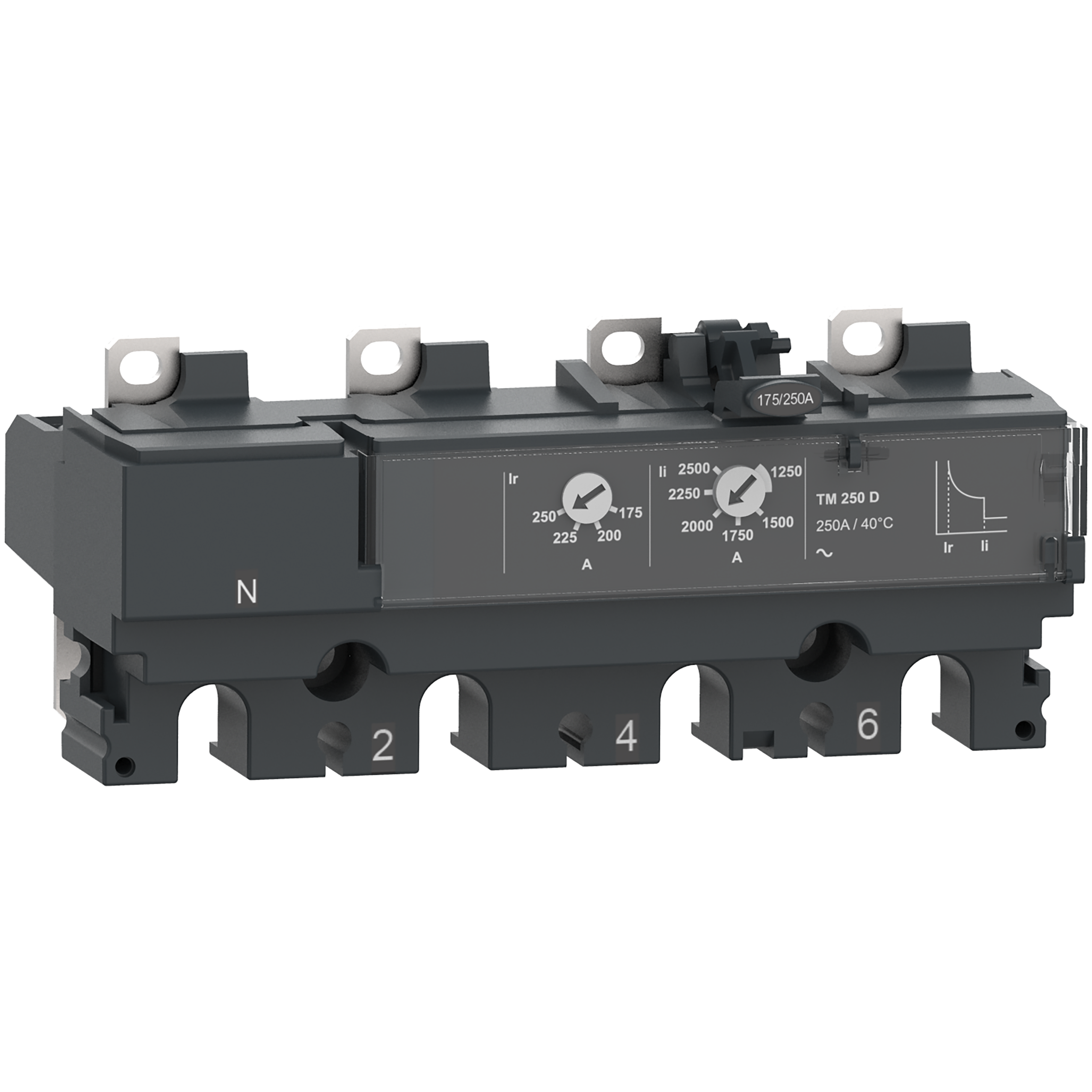UNIDAD CONTROL NSX100 AC 4P4R 32A TMD C104TM032