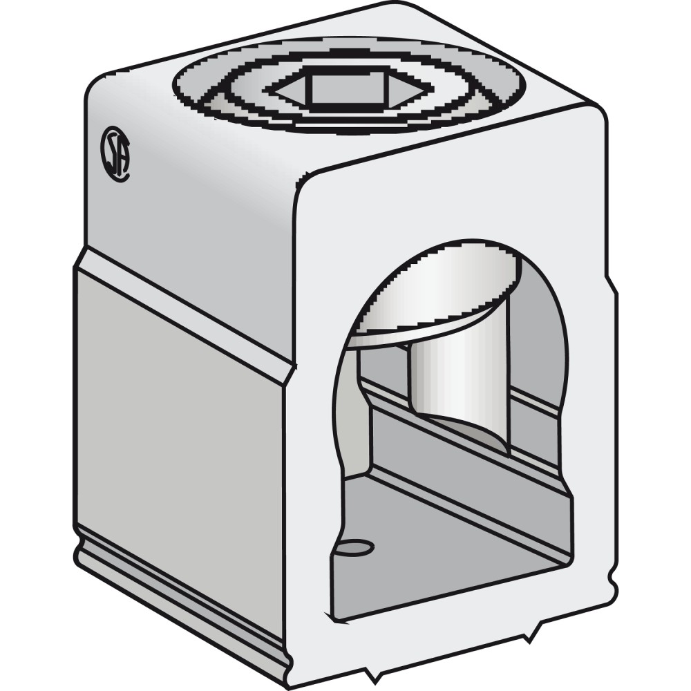 JUEGO DE TERMINALES  ALUMINIO P/INT CAJA MOLD POWERPACT D  C/3 UNID AL250JD