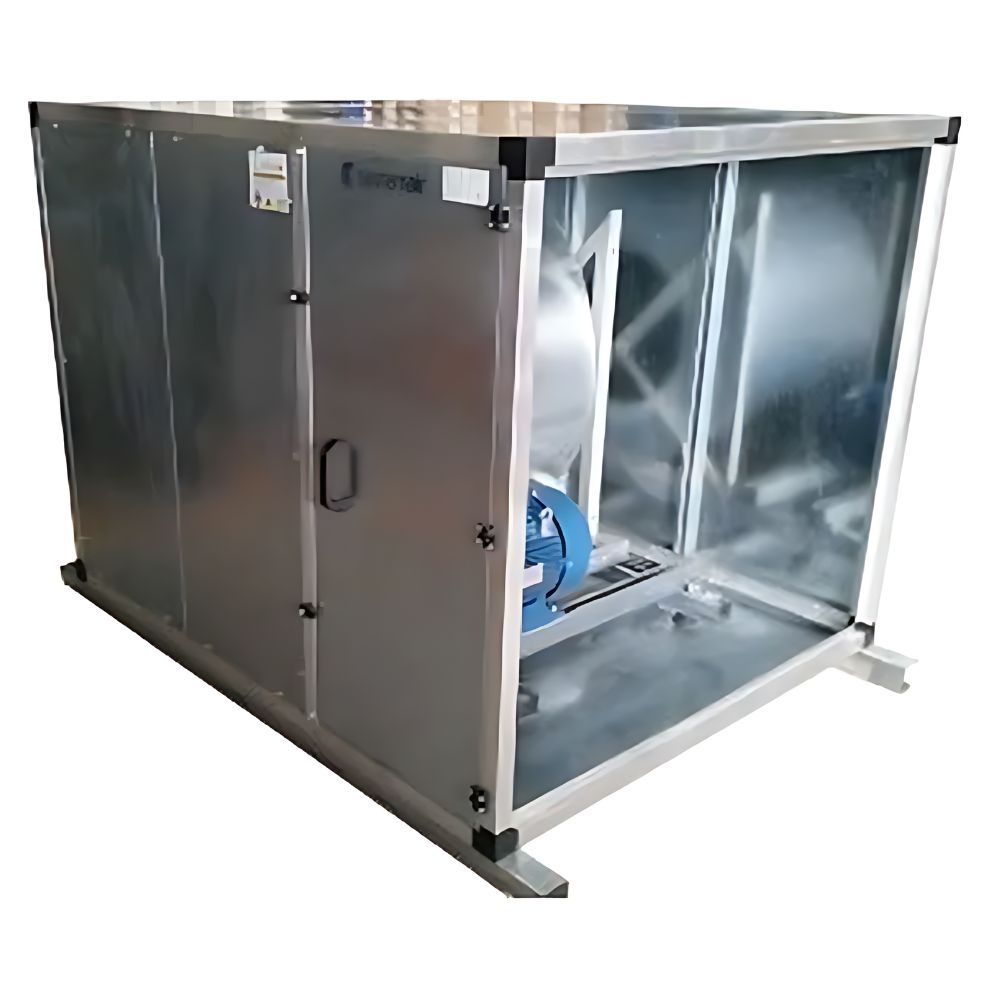 VENTILADOR CENTRIFUGO EN GAB. KVB 9-9 0.55kW + AISLAMIENTO 1800CFM 0.5 PULG.CDA 220V-1F