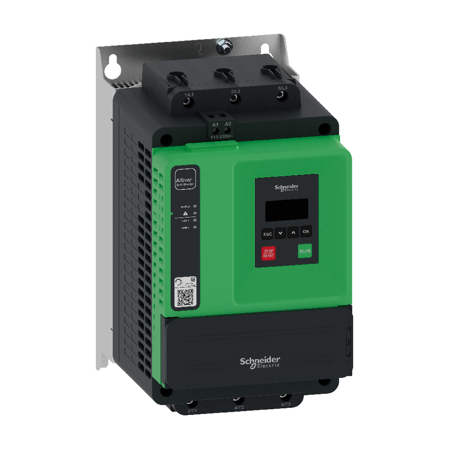 ARRANCADOR ELECTRONICO SUAVE 62A 20/40HP 208-600V CONTROL DE 110-230VAC ATS430D62S6