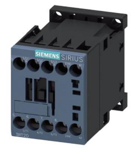 CONTACTOR POTENCIA MAGNETICO 3P 7A AC3 110VAC S00 1NC SIRIUS 3RT20151AF02