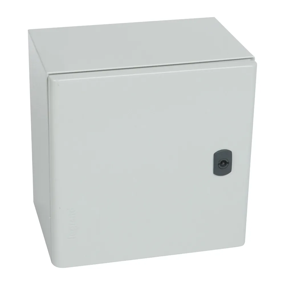 TABLERO MURAL METALICO GRIS IP66 300X 300X 200MM ATLANTIC C/PLACA 036955