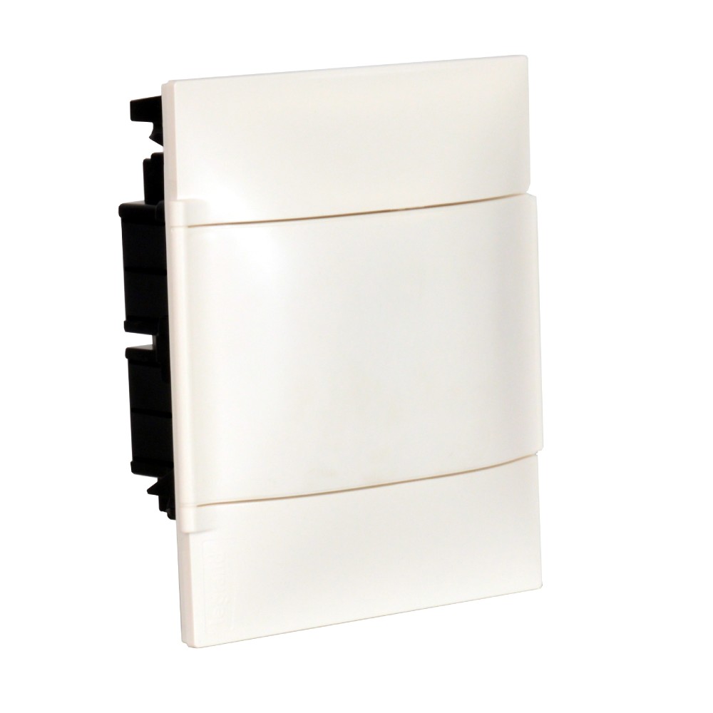 TABLERO EMPOTRABLE RESINA 8P TAPA BLANCA PRACTIBOX 134008