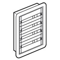 Caja p/empotar de tablero XL3 160 de 96 polos,845x670x100 mm(AltoXAnchoxProfundidad) 020014