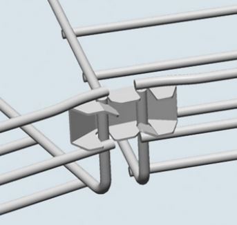 CLIP FASLOCK S GALVANIZADO CONTINUO C/25UND CM558340