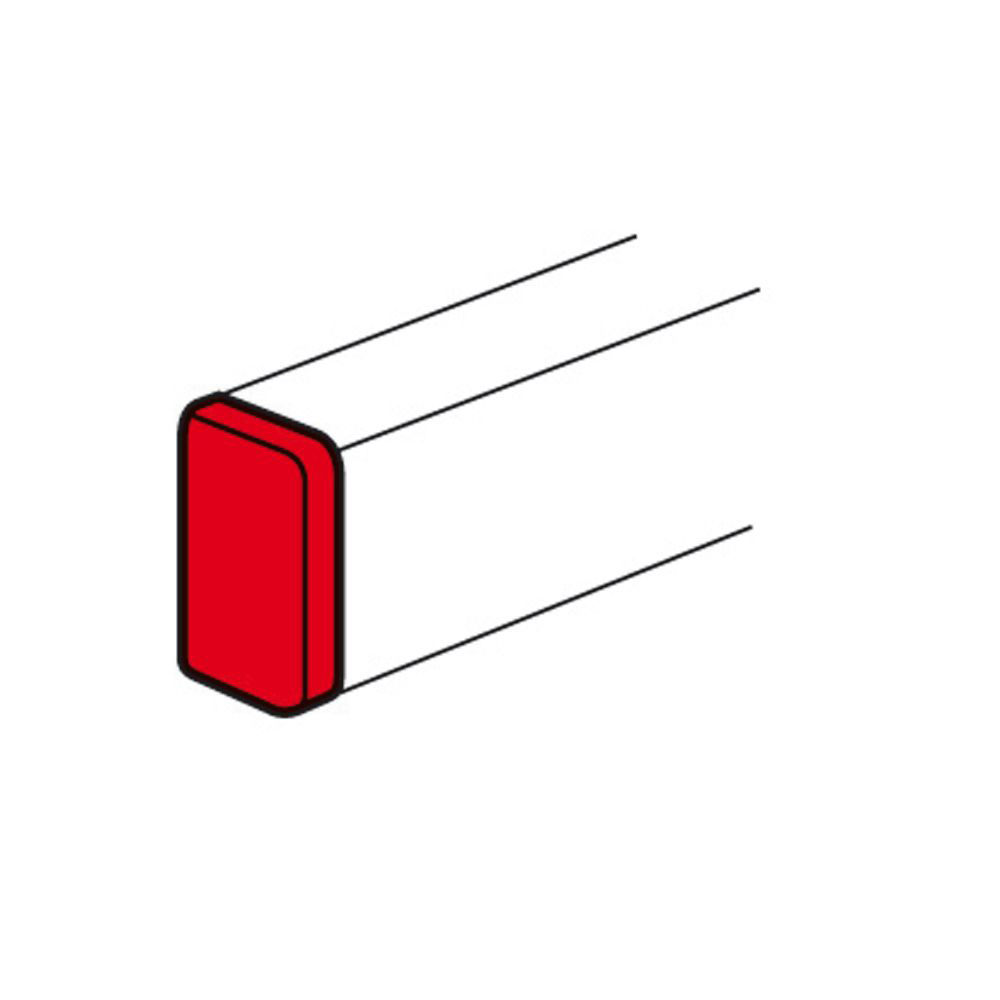 TAPA FINAL BLANCO 105X50MM P/CANALETA DLP 010702