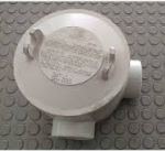 CAJA CONDULET 1/2" REDONDA TIPO LR PARA AREAS PELIGROSAS GRL-0439