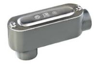 CAJA CONDULET OVALADA TIPO LB 3" C/TAPA C/EMPAQUETADURA OLB-0310-1