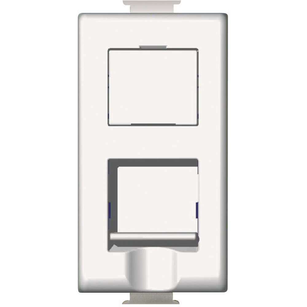 DADO TOMA RED RJ45 UTP CAT6A 1 MOD BLANCO MATIX AM5979C6A